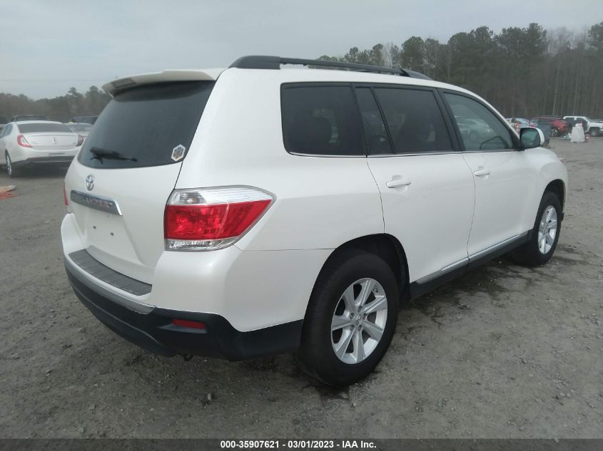 2012 Toyota Highlander Se V6 VIN: 5TDZK3EH3CS084334 Lot: 35907621