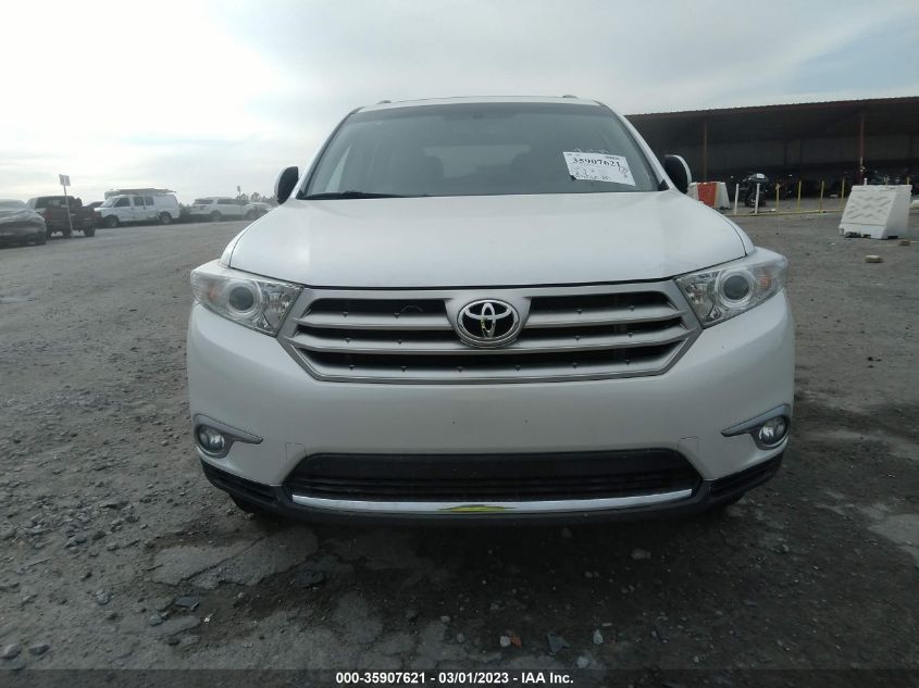 2012 Toyota Highlander Se V6 VIN: 5TDZK3EH3CS084334 Lot: 35907621