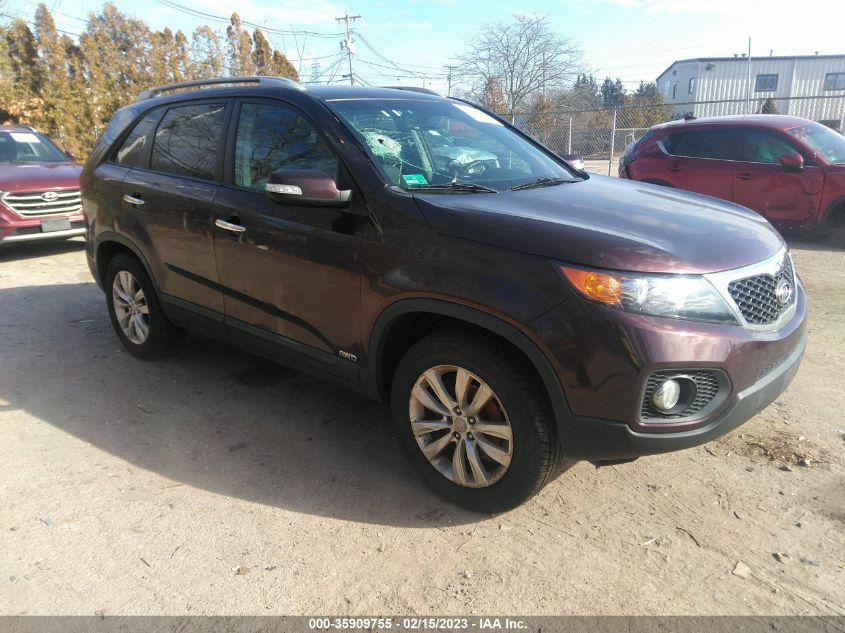 2011 Kia Sorento Lx V6 VIN: 5XYKTDA2XBG173075 Lot: 35909755