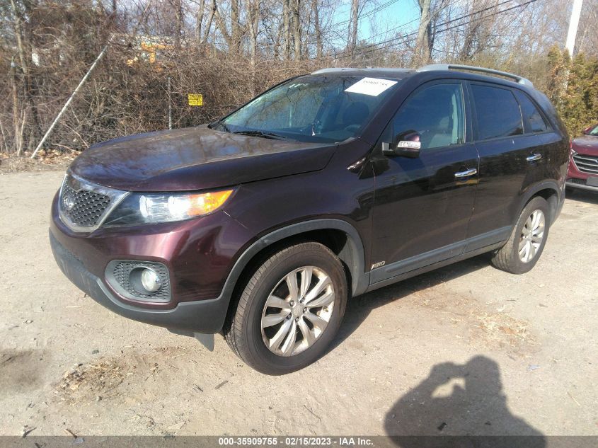 2011 Kia Sorento Lx V6 VIN: 5XYKTDA2XBG173075 Lot: 35909755