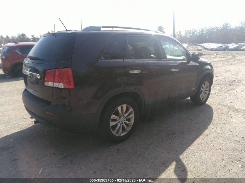 2011 Kia Sorento Lx V6 VIN: 5XYKTDA2XBG173075 Lot: 35909755