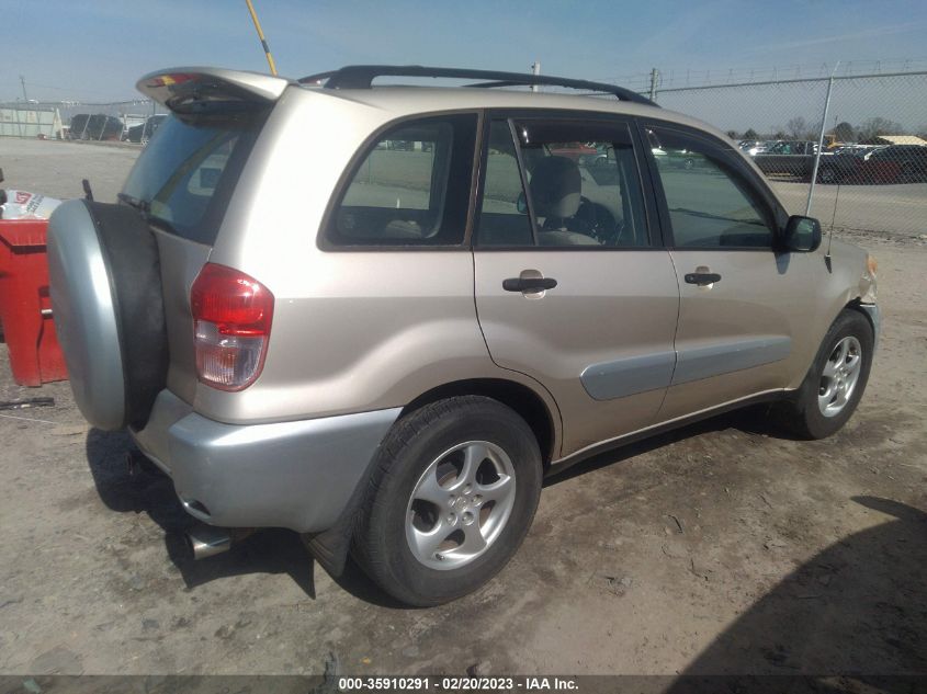 2004 Toyota Rav4 VIN: JTEGD20V540014360 Lot: 35910291