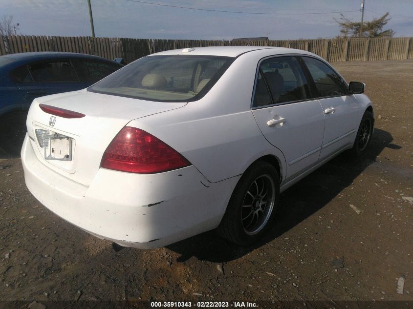 2007 Honda Accord 2.4 Ex VIN: 1HGCM568X7A078027 Lot: 35910343