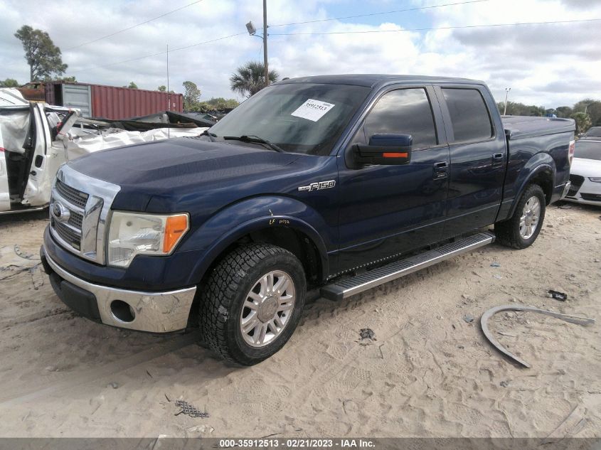 2012 Ford F-150 Lariat VIN: 1FTFW1CF0CKD44435 Lot: 35912513