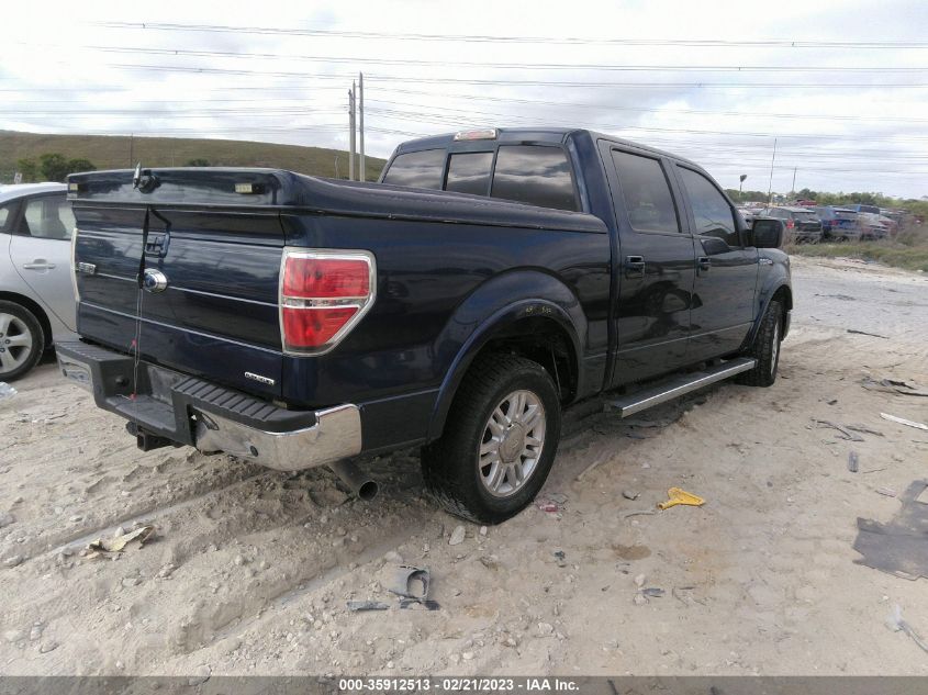 2012 Ford F-150 Lariat VIN: 1FTFW1CF0CKD44435 Lot: 35912513