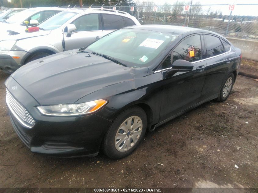 2014 Ford Fusion S VIN: 3FA6P0G76ER293490 Lot: 40298062