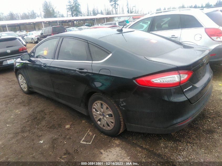 2014 Ford Fusion S VIN: 3FA6P0G76ER293490 Lot: 40298062