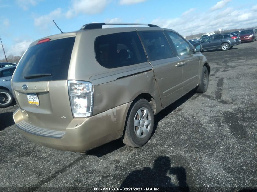 2009 Kia Sedona Lx VIN: KNDMB233396291598 Lot: 35915876