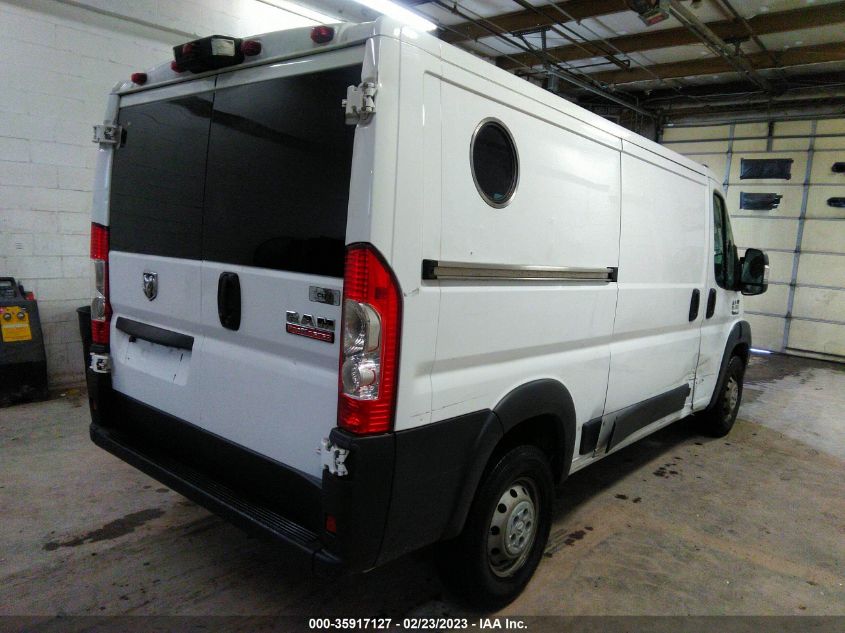 2019 Ram Promaster 1500 Low Roof 136" Wb VIN: 3C6TRVAG1KE515439 Lot: 35917127