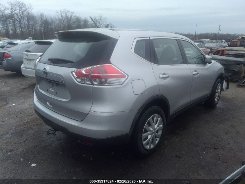 2015 Nissan Rogue S VIN: KNMAT2MT9FP502436 Lot: 35917824