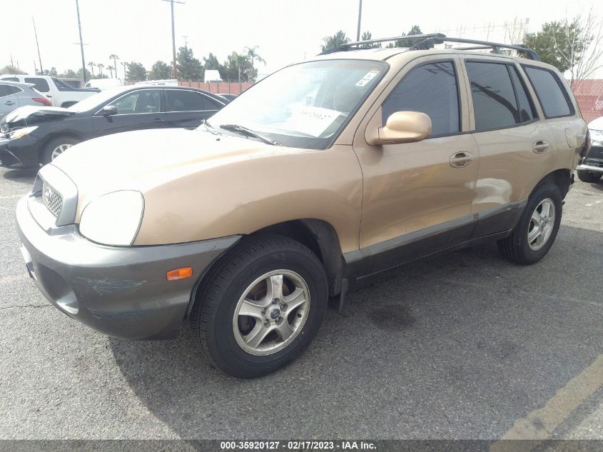 2003 Hyundai Santa Fe Lx/Gls VIN: KM8SC13D53U383172 Lot: 35920127