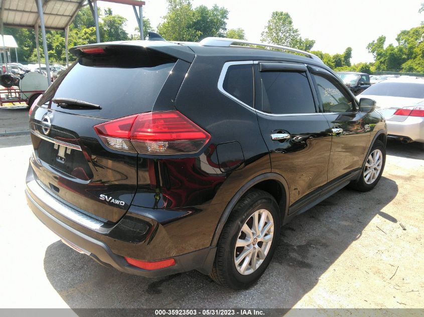 2017 Nissan Rogue Sv VIN: JN8AT2MV7HW254248 Lot: 35923503