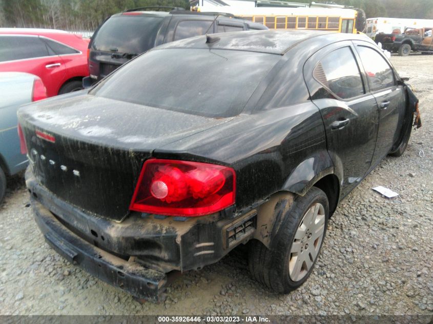 1C3CDZAB4EN170270 2014 Dodge Avenger Se