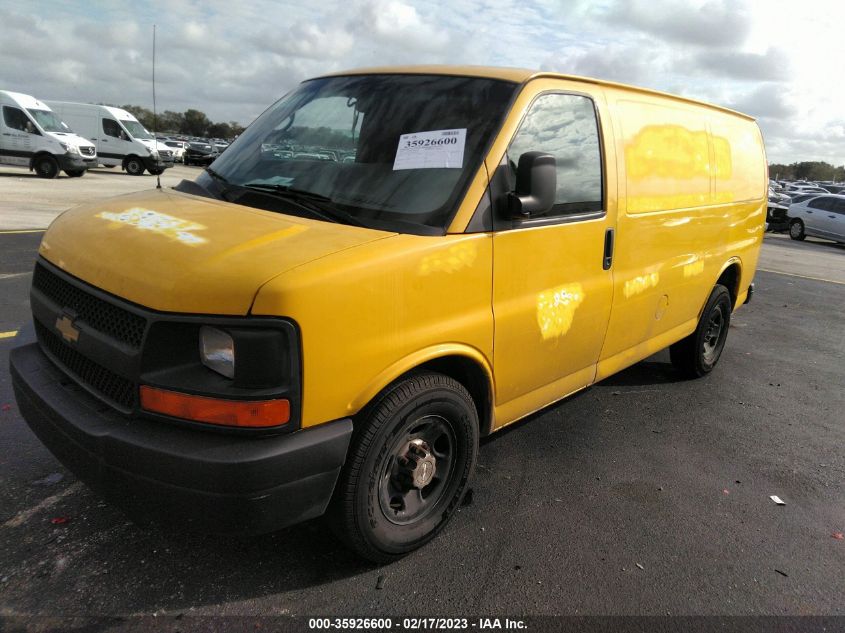 2014 Chevrolet Express 2500 Work Van VIN: 1GCWGFCA1E1200528 Lot: 35926600