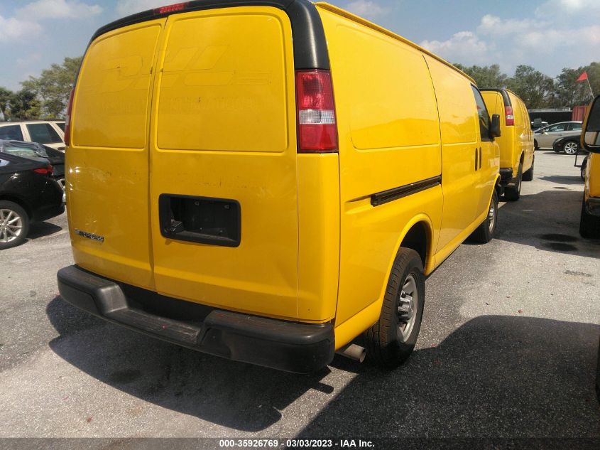 2017 Chevrolet Express 2500 Work Van VIN: 1GCWGAFF8H1132825 Lot: 35926769