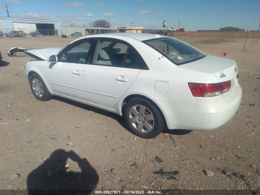 5NPET46C87H247611 2007 Hyundai Sonata Gls