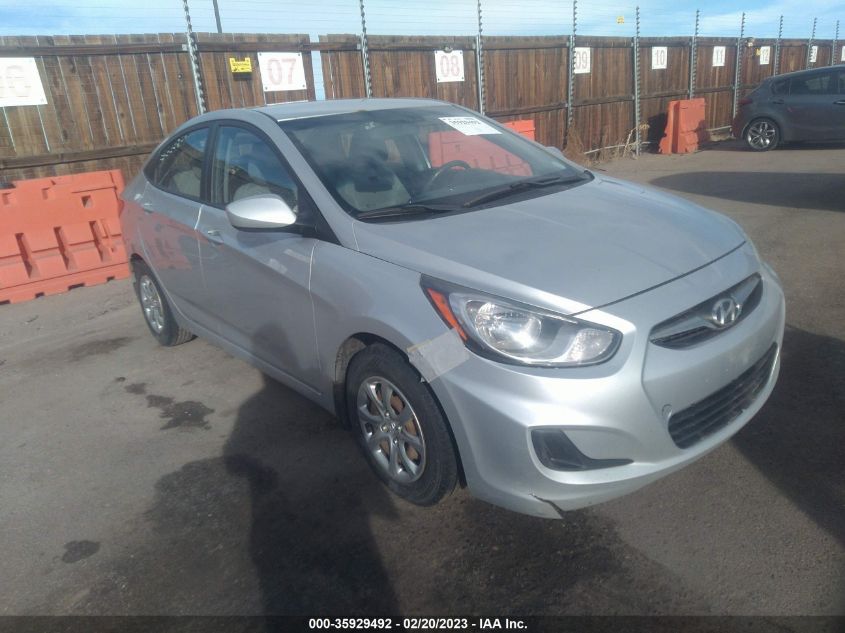 2013 Hyundai Accent Gls VIN: KMHCT4AE3DU323345 Lot: 35929492