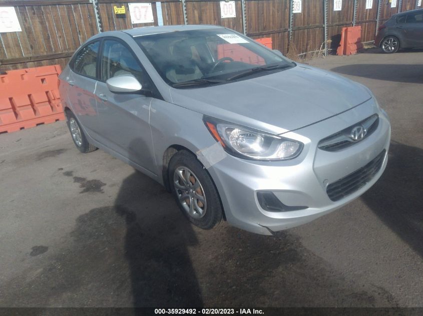 2013 Hyundai Accent Gls VIN: KMHCT4AE3DU323345 Lot: 35929492