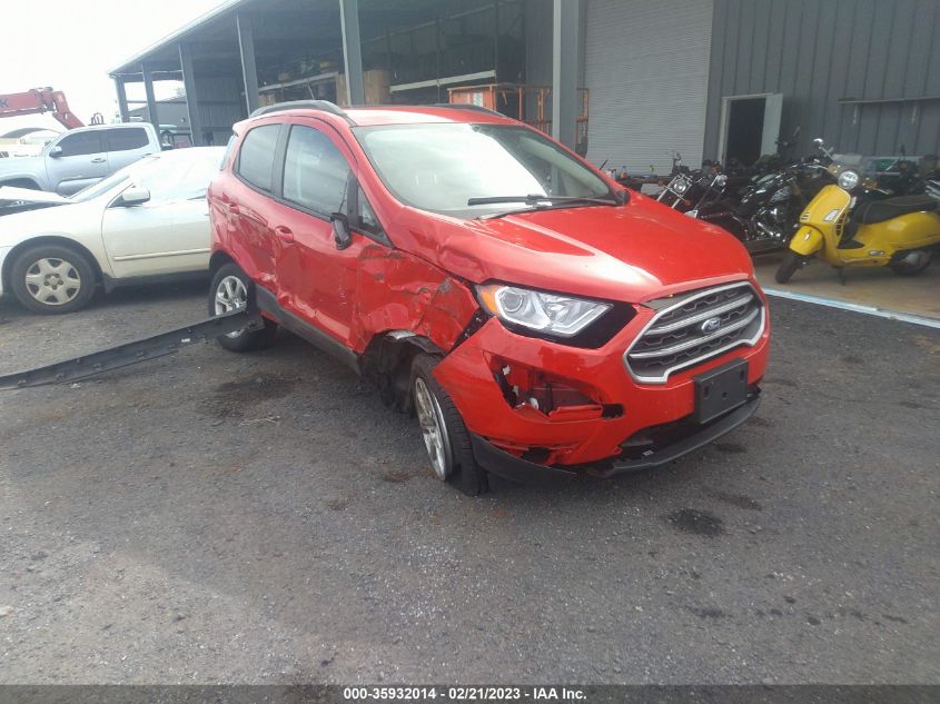 2021 Ford Ecosport Se VIN: MAJ3S2GE5MC454002 Lot: 35932014