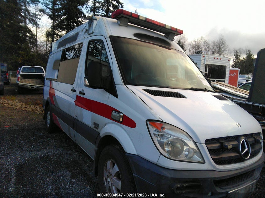 2011 Mercedes-Benz Sprinter 2500 Normal Roof VIN: WD3PE7CC5B5603301 Lot: 35934947