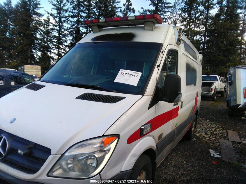 2011 Mercedes-Benz Sprinter 2500 Normal Roof VIN: WD3PE7CC5B5603301 Lot: 35934947