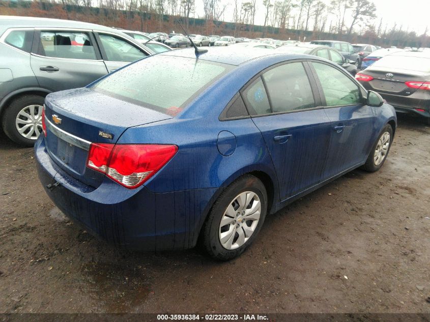 2013 Chevrolet Cruze Ls Auto VIN: 1G1PA5SG8D7233956 Lot: 35936384