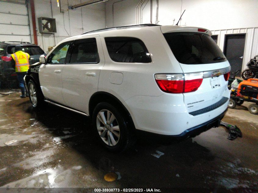 2012 Dodge Durango Crew VIN: 1C4SDJDT6CC358875 Lot: 35938773