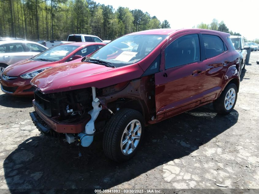 MAJ3S2GE2KC266311 2019 Ford Ecosport Se