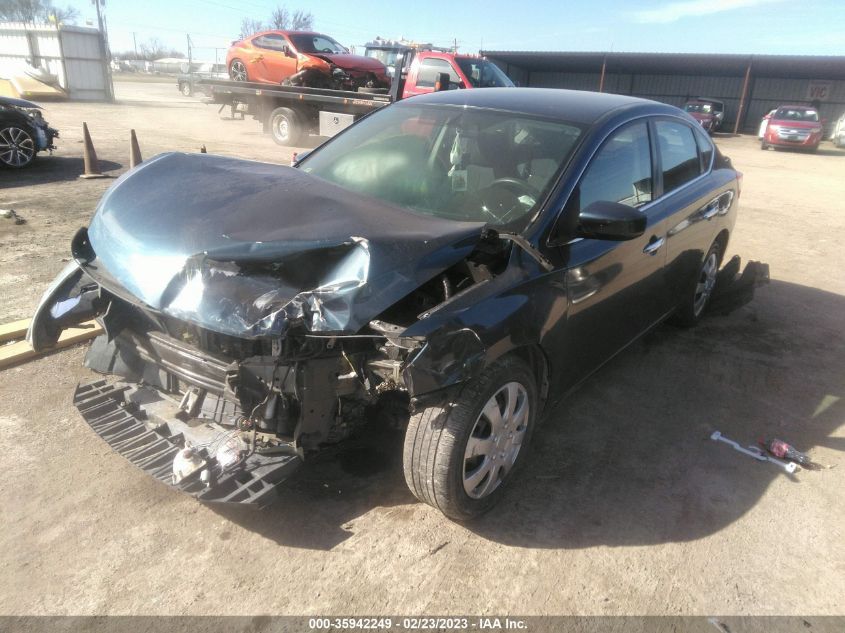 2014 Nissan Sentra Fe+ S/Fe+ Sv/Sv/S/Sr/Sl VIN: 3N1AB7AP1EL667398 Lot: 35942249