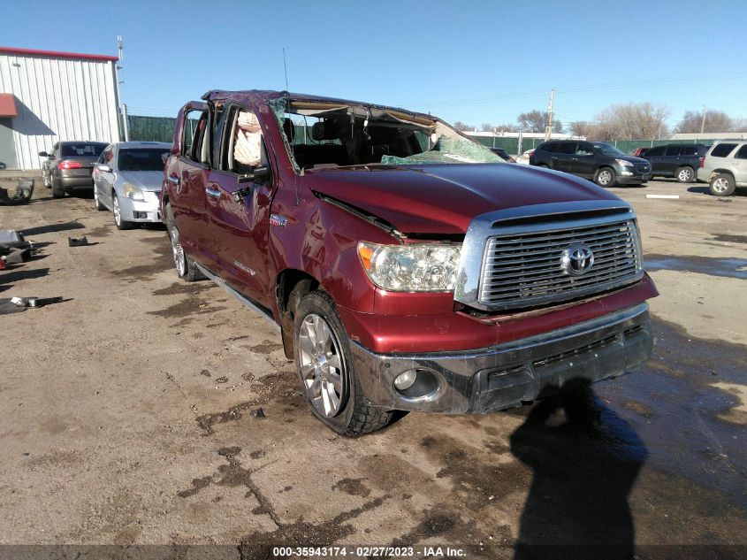 2010 Toyota Tundra 4Wd Truck Ltd VIN: 5TFHY5F15AX116120 Lot: 35943174