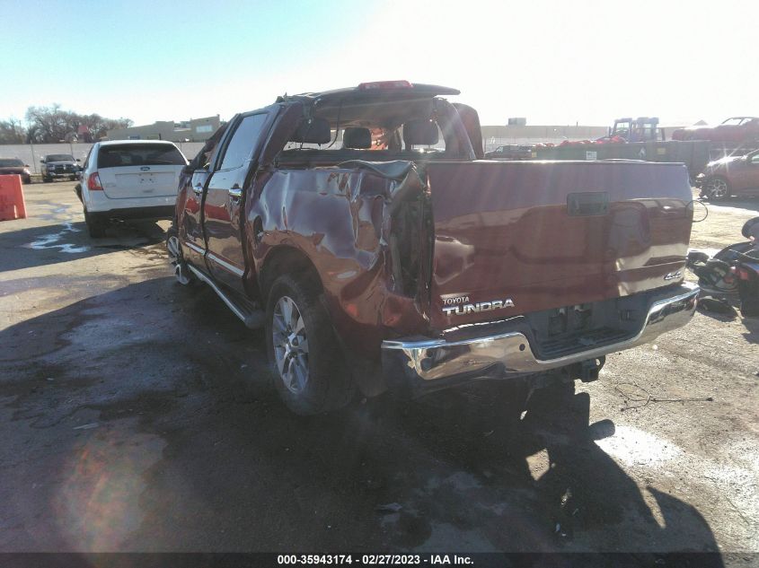 2010 Toyota Tundra 4Wd Truck Ltd VIN: 5TFHY5F15AX116120 Lot: 35943174