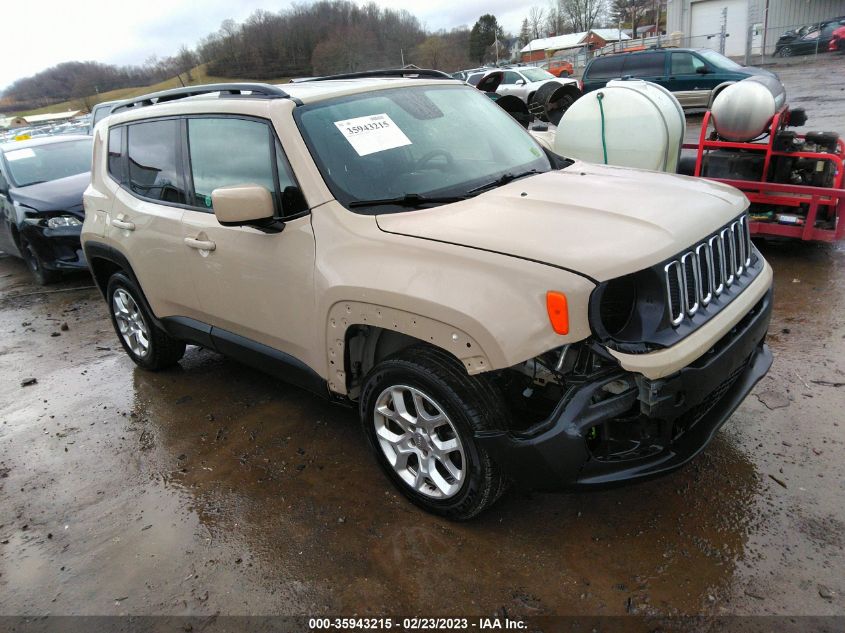 2015 Jeep Renegade Latitude VIN: ZACCJBBT3FPB96838 Lot: 35943215