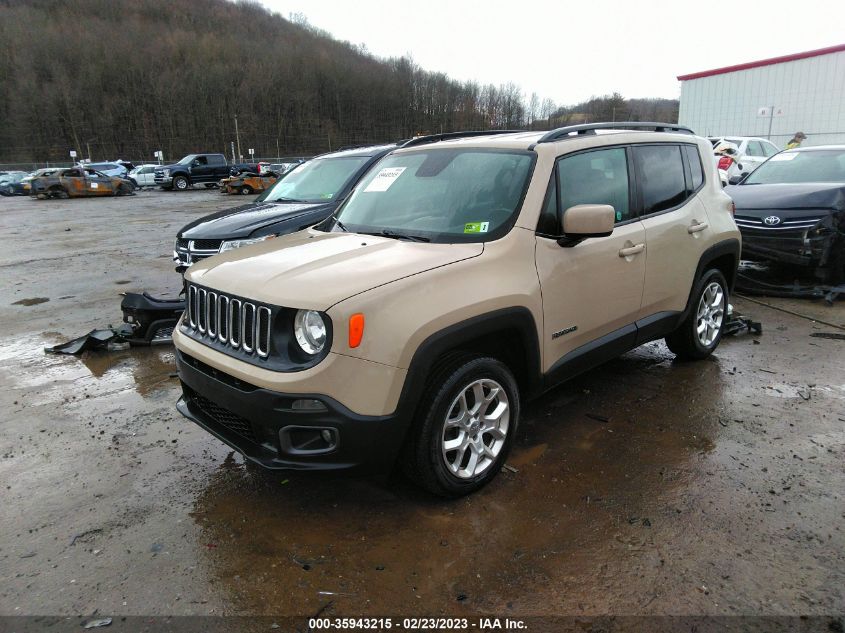 2015 Jeep Renegade Latitude VIN: ZACCJBBT3FPB96838 Lot: 35943215