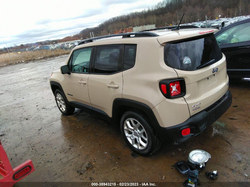 2015 Jeep Renegade Latitude VIN: ZACCJBBT3FPB96838 Lot: 35943215