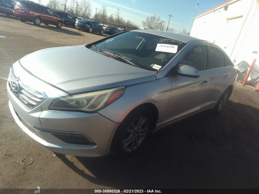 2015 Hyundai Sonata Se VIN: 5NPE24AF4FH062104 Lot: 35950326