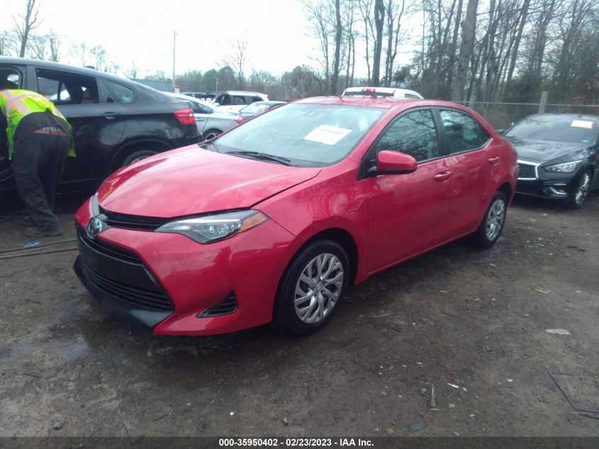 2017 Toyota Corolla Le VIN: 2T1BURHE2HC843409 Lot: 35950402