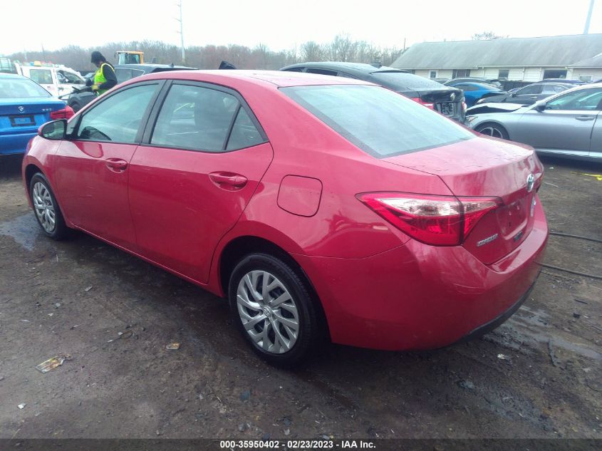 2017 Toyota Corolla Le VIN: 2T1BURHE2HC843409 Lot: 35950402