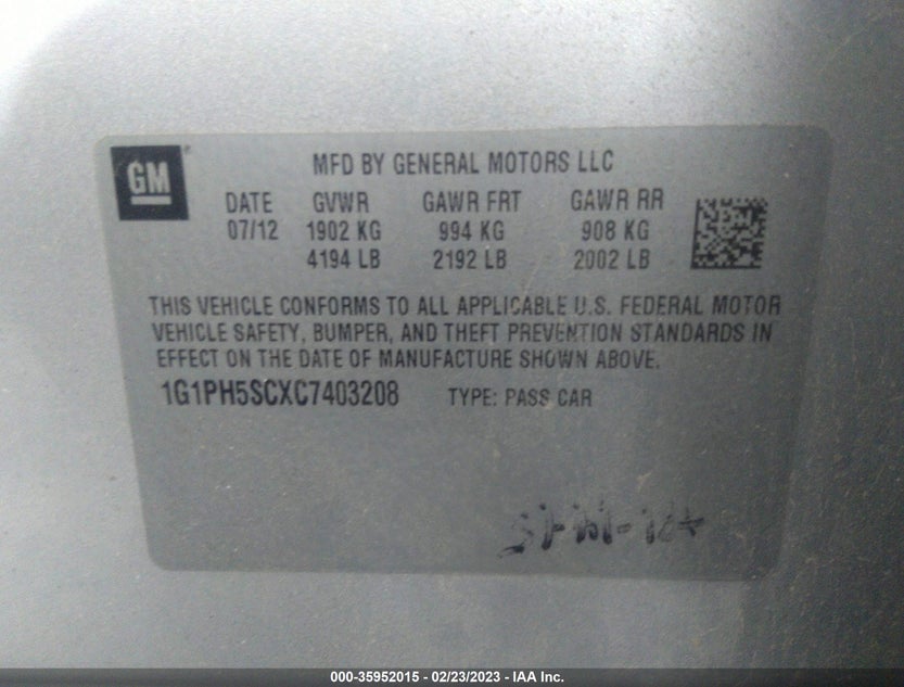 1G1PH5SCXC7403208