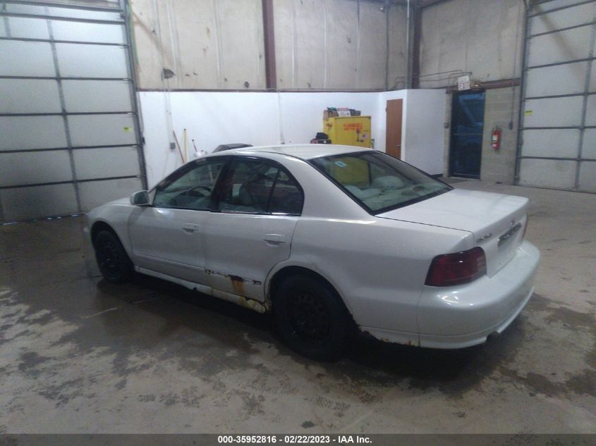 4A3AA46G91E214080 2001 Mitsubishi Galant Es