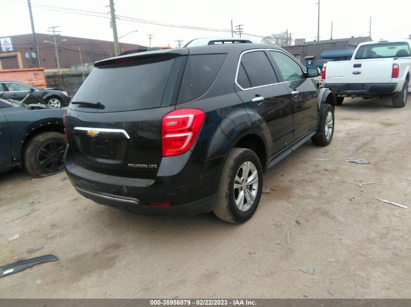 2016 Chevrolet Equinox Ltz VIN: 2GNALDEK2G6213067 Lot: 35956879