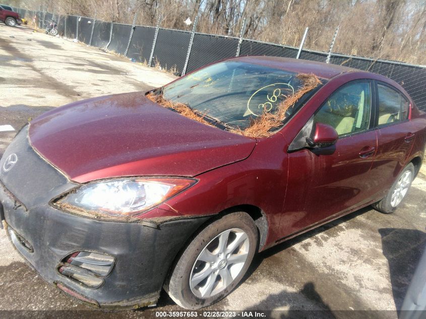 2010 Mazda Mazda3 I Touring VIN: JM1BL1SFXA1225738 Lot: 35957653