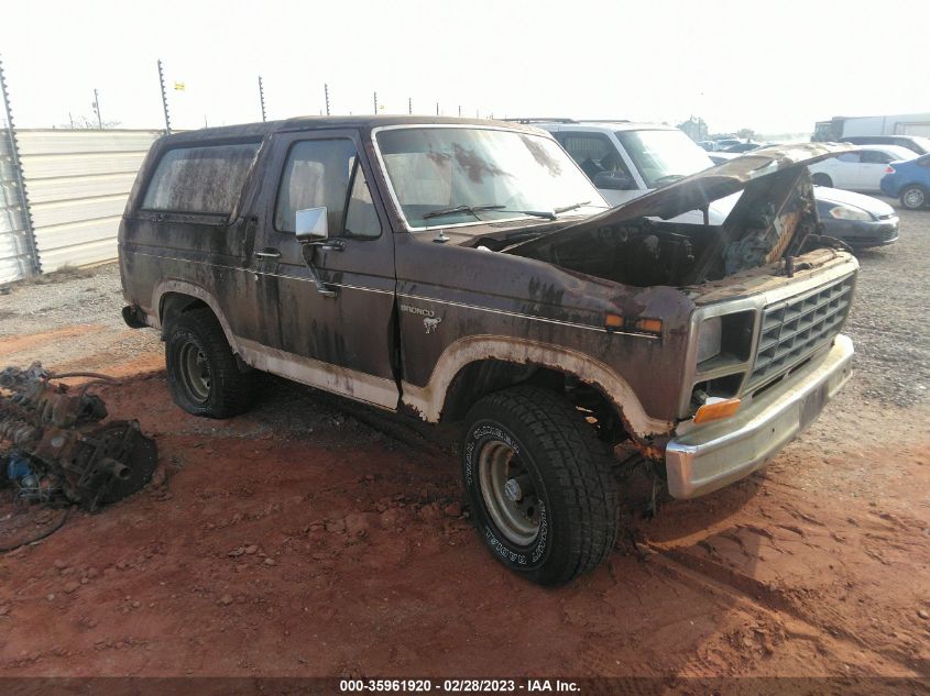 1981 Ford Bronco U100 VIN: 1FMDU15E3BLA72081 Lot: 35961920