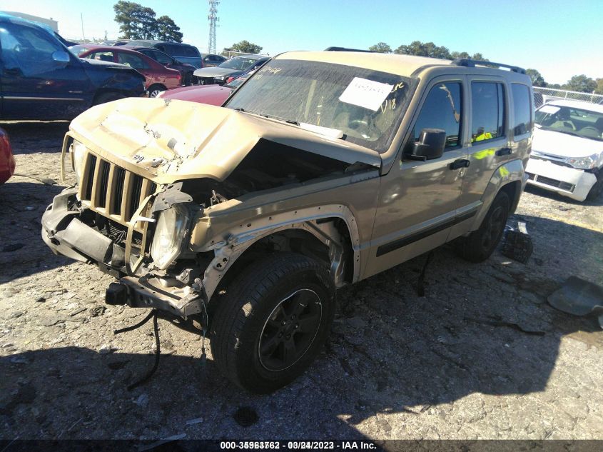 2008 Jeep Liberty Sport VIN: 1J8GP28K88W218507 Lot: 35963762