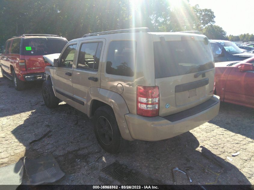 2008 Jeep Liberty Sport VIN: 1J8GP28K88W218507 Lot: 35963762