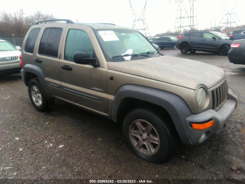 2004 Jeep Liberty Sport VIN: 1J4GL48K34W259422 Lot: 35965242