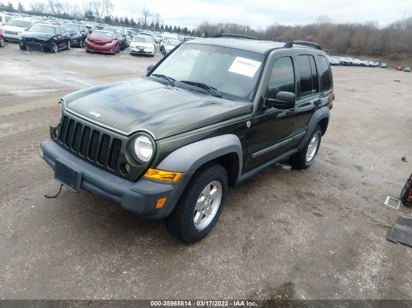 1J4GL48K16W284631 2006 Jeep Liberty Sport