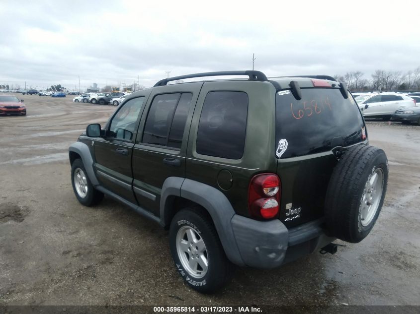 1J4GL48K16W284631 2006 Jeep Liberty Sport