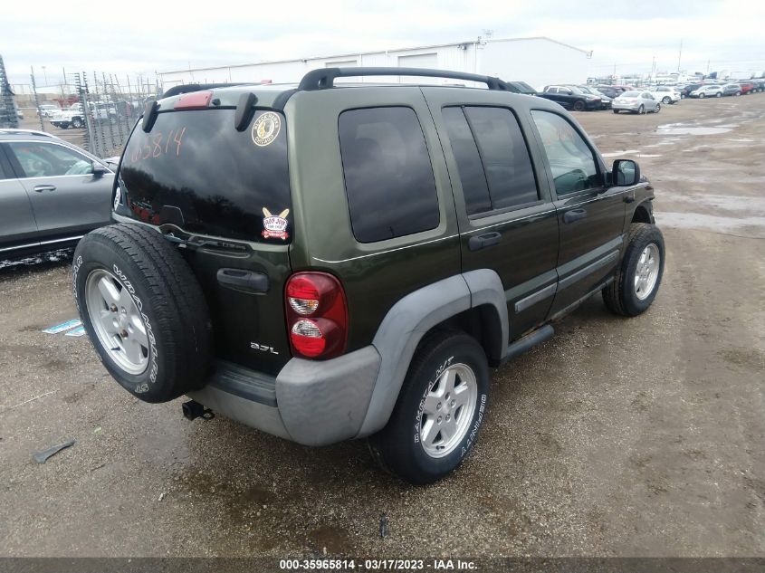 1J4GL48K16W284631 2006 Jeep Liberty Sport