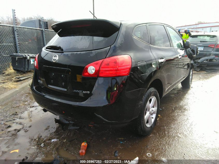 2010 Nissan Rogue S VIN: JN8AS5MV5AW130750 Lot: 35967253