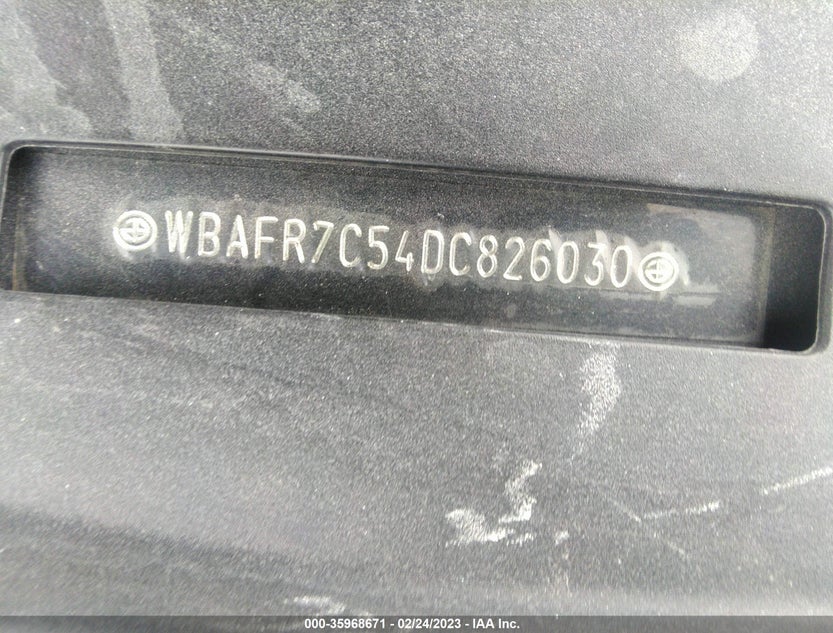 WBAFR7C54DC826030